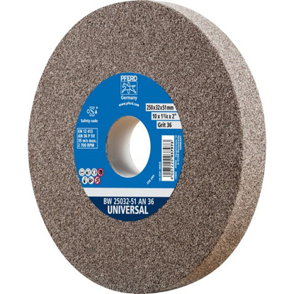 Afbeeldingen van SLIJPSTEEN 250x32x51 GRIJS K36 STAAL/GY