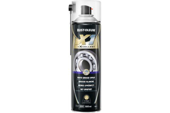 Afbeeldingen van RUSTOLEUM WIT SPUITVET 500ML  1617