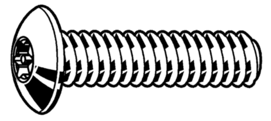 Afbeeldingen van TORX VEILIGH.BOUT+PIN LBK RVS A2 M5x40