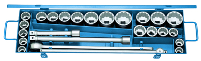 Afbeeldingen van DOPPENSET D32 EMAU-2 25-dlg 3/4"