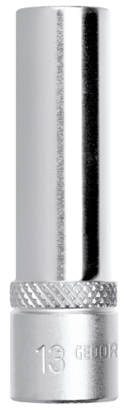 Afbeeldingen van DOPSLEUTEL 1/2", 6-KT SW 19mm, L. 77mm