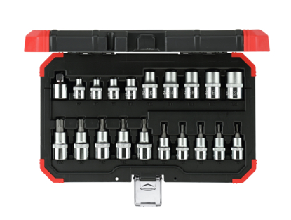Afbeeldingen van DOPSLEUTELSET 1/2", TX, 20-DLG