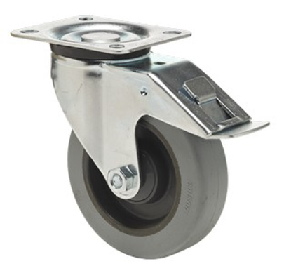 Afbeeldingen van ZWENKWIEL+REM D=125mm BPRG 1251 5100