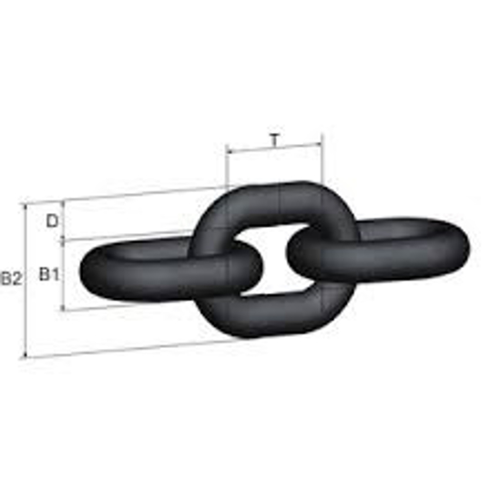 Afbeeldingen van HIJSKETTING 8mm 8x24 GRADE-100
