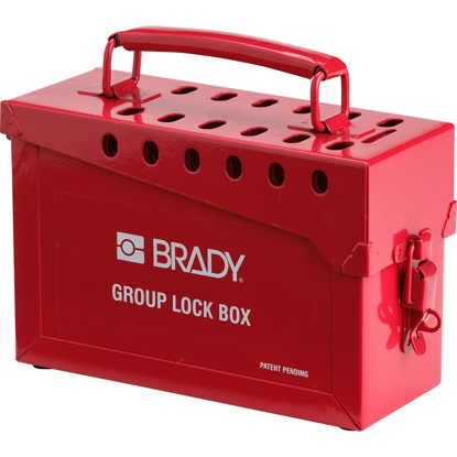 Afbeeldingen van LOCK-OUT GROUP BOX ROOD