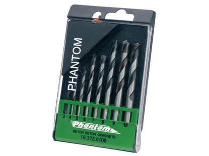 Afbeeldingen van BETONBORENSET CIL.KOLF 3 t/m 10mm