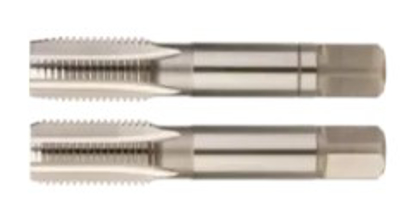 Afbeeldingen van SET a 2 HANDTAPPEN HSS BSP GASDR. 1"-11