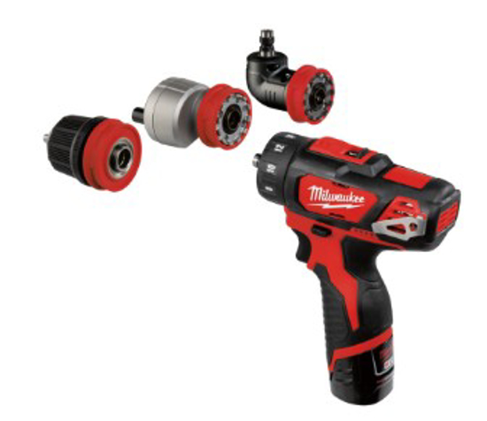 Afbeeldingen van MILWAUKEE M12 BDD KIT-202C BOORSCHR.MACH