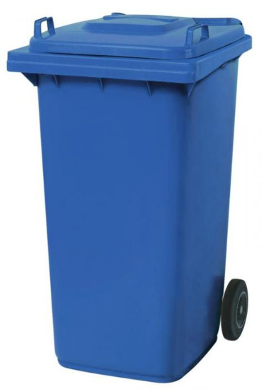 Afbeeldingen van AFVALCONTAINER BLAUW 240 ltr