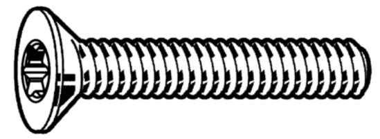 Afbeeldingen van BZK BOUT VK RVS A2 D7991 M6x12 TORX