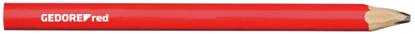 Afbeeldingen van TImmERM.-POTLOOD L175mm OVAAL ROOD 12ST