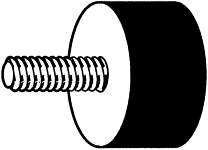 Afbeeldingen van TRILLINGDEMPER D20/15 M6x18