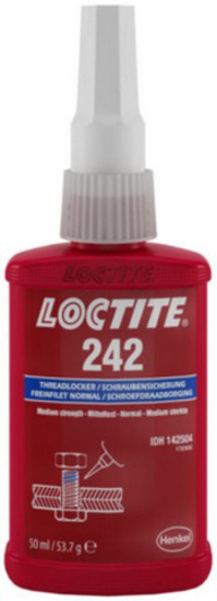 Afbeeldingen van FLACON LOCTITE NUTLOCK 242-50ML