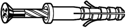 Afbeeldingen van SLAGPLUG N 6x40 FZ (VERP.=50)