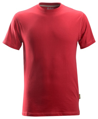 Afbeeldingen van T SHIRT CLASSIC ROOD 2502 1600 XS