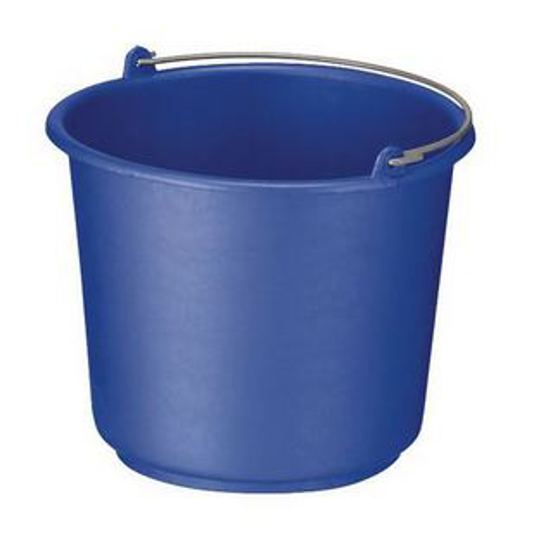 Afbeeldingen van BOUWEMMER BLAUW 12 LTR.