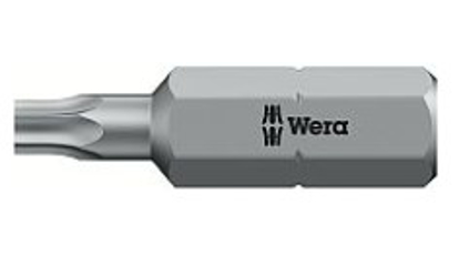 Afbeeldingen van BIT 1/4" WERA 867/1ZBO TORX T10H L=25mm