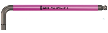 Afbeeldingen van WERA INB.SL. 950 SPKL 8,0MM MULTICOLOUR