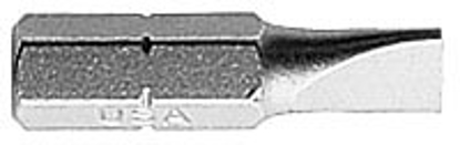 Afbeeldingen van BIT 1/4" SLEUF 0,6x4,5 XH L=25mm 217157