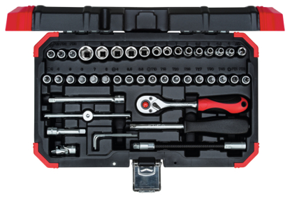 Afbeeldingen van DOPSL.-SET 1/4" SW 4-14mm, 46-DLG *A*