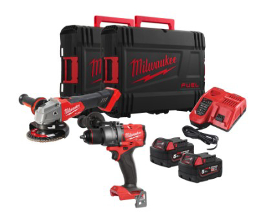 Afbeeldingen van MILWAUKEE COMBO KIT M18FPP2E3-502XEU