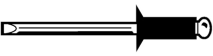 Afbeeldingen van BLINDKLINKNAGEL RVS A2/A2 VK 4,8x10