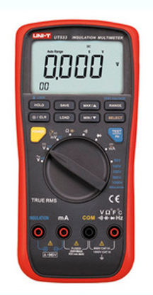 Afbeeldingen van UNI-T ISOLATIE MULTIMETER UT533 50-1000V