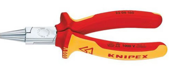 Afbeeldingen van KNIPEX RONDBEKTANG 22 06 160 VDE