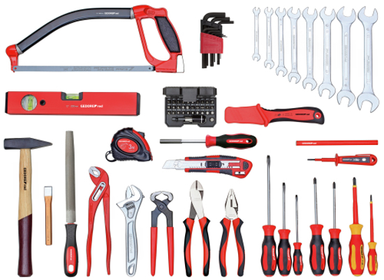 Afbeeldingen van GEREED.-SET BASIS GEREED.KOFFER, 72-D