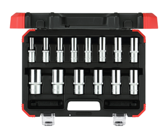 Afbeeldingen van DOPSL.SET 1/2" 6-KT SW 10-32mm 14-D