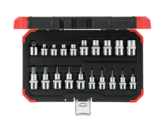 Afbeeldingen van DOPSLEUTELSET 1/2", TX, 20-DLG