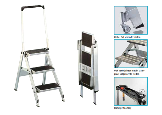 Afbeeldingen van COMPACT VEILIGHEIDSTRAP - 3 TREDEN