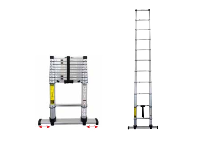 Afbeeldingen van TELESCOOPLADDER 11-SPORTEN 3,2m