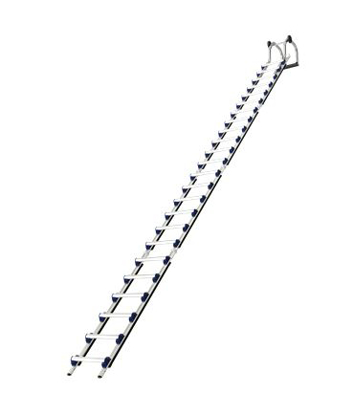 Afbeeldingen van DAKLADDER EVOKLIP 670cm 4 DELEN 174cm