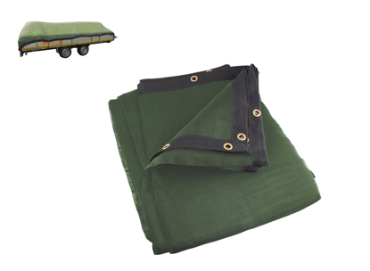 Afbeeldingen van CONTAINERNETNET 350X250CM GROEN MET OGEN