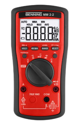 Afbeeldingen van MULTIMETER BENNING MM 2-2