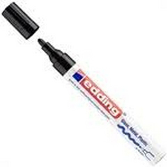 Afbeeldingen van MARKEERSTIFT EDDING LAKMARKER 750 ZWART