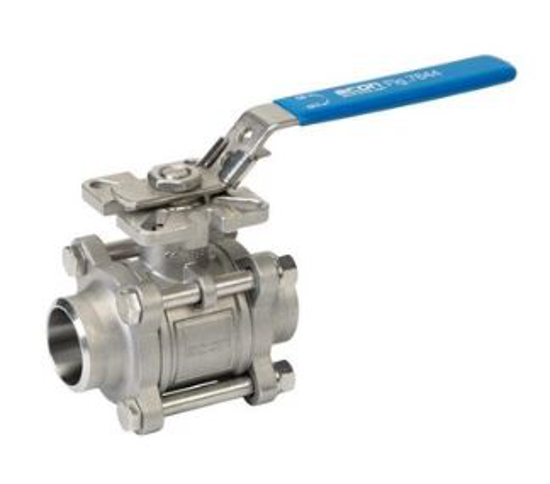 Afbeeldingen van KOGELKRAAN RVS 316 1/2" BSP ECON fig7644