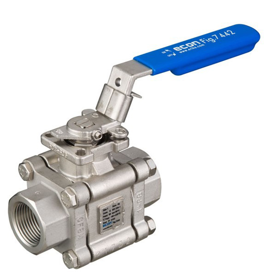 Afbeeldingen van KOGELKRAAN RVS 1" BSPP BIDR 7442