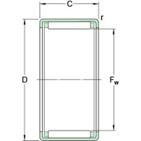 Afbeeldingen van SKF NAALDHULS HK 1210