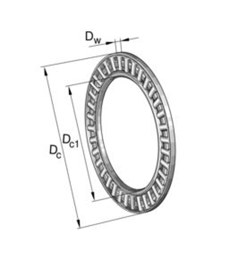 Afbeeldingen van SKF NAALDLAGERKOOI AXK 6085 A