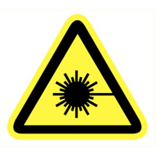 Afbeeldingen van STICKER LASERSTRALEN 25MM