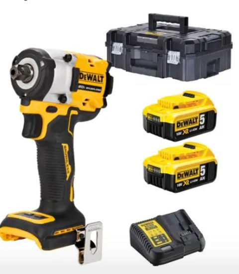 Afbeeldingen van ACCUSLAGM.SLEUTEL DCF922P2T-QW 18V 1/2"