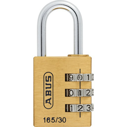 Afbeeldingen van HANGSLOT CIJFERCOMBINATIE 165-30