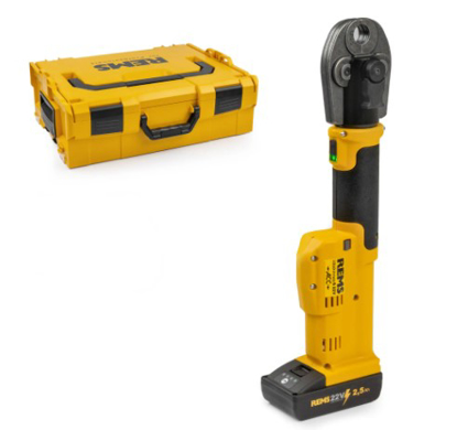 Afbeeldingen van REMS MINI PRESS S22V 2,5AH IN L-BOXX