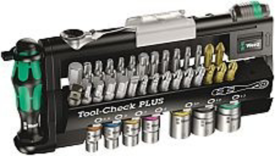 Afbeeldingen van WERA TOOL CHECK PLUS SET 1/4" *A*