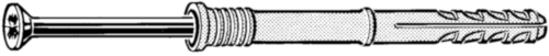 Afbeeldingen van SLAGPLUG N 6x80 Z (VERP.=50)