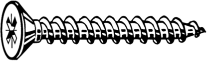 Afbeeldingen van SPAANPL.SCHROEF RVS VKKK 3,5x16