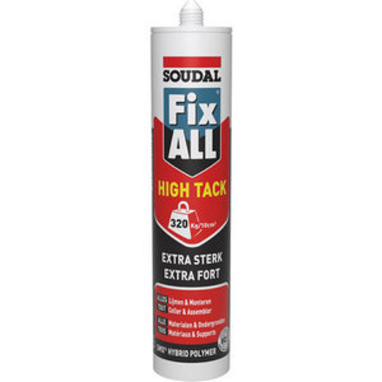 Afbeeldingen van KOKER KIT FIX ALL HIGH TACK GRIJS 290ML