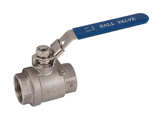 Afbeeldingen van KOGELKRAAN RVS 316 2" (BI-BI) 2-H-KAFF-2